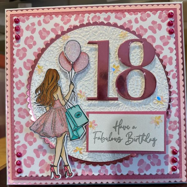 Sweet pea cards for Birthday